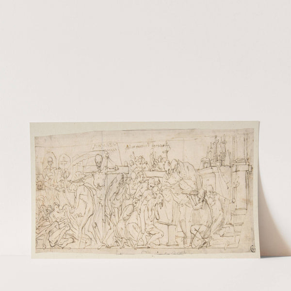 Allegory of Penance and Death (1612–50) by Pietro Testa