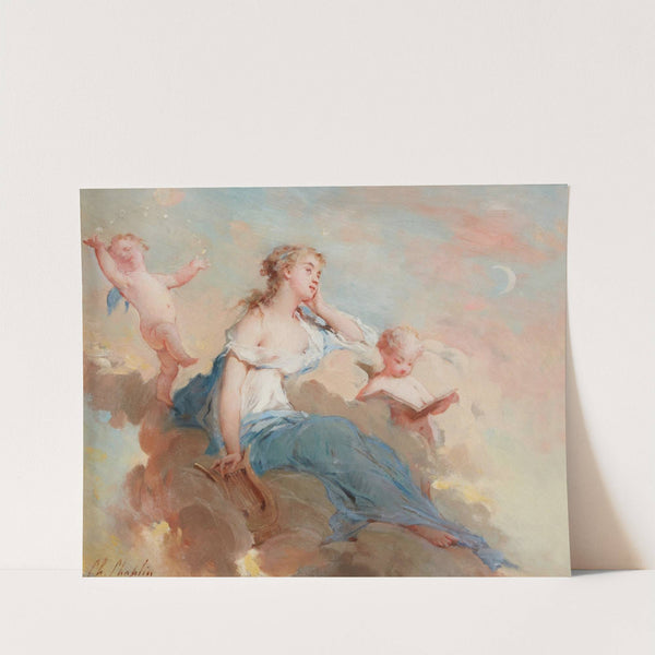 Allegory of Poetry by Charles Chaplin