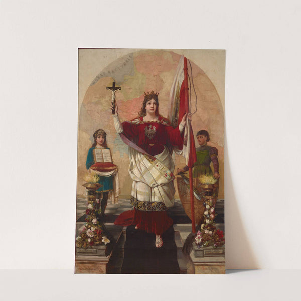 Allegory of Poland by Stanisław Bieńkiewicz