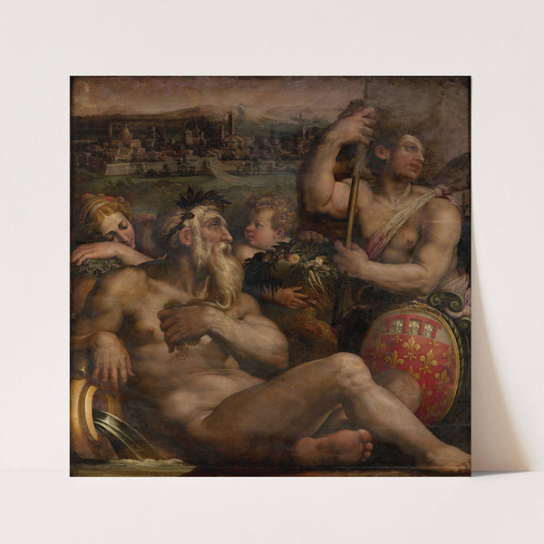 Allegory of Prato by Giorgio Vasari