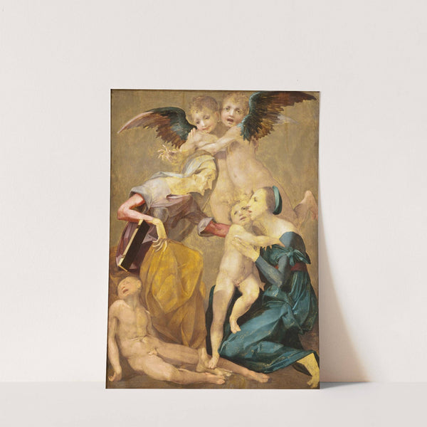 Allegory of Salvation with the Virgin and Christ Child, St. Elizabeth, the Young St. John the Baptist and Two Angels by Rosso Fiorentino
