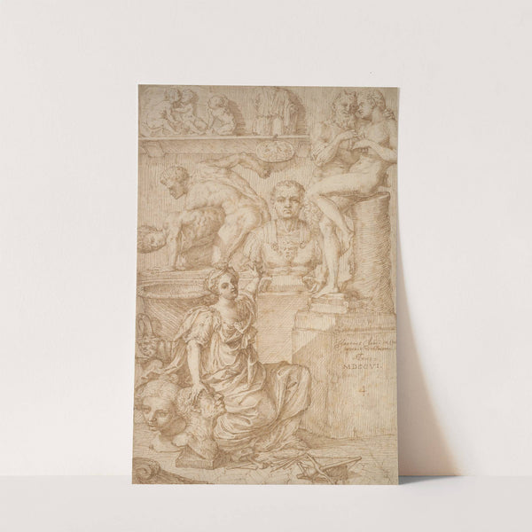 Allegory of Sculpture (1704) by Jan Claudius de Cock