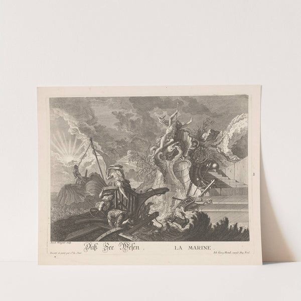 Allegory of seafaring by Jakob Wangner