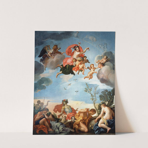 Allegory of Spring by Jerzy Eleuter Szymonowicz Siemiginowski