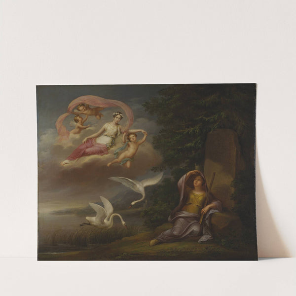 Allegory of the arrival of Crown Princess Josefina in Sweden by Fredric Westin