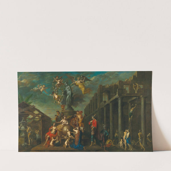 Allegory of the Arts (1710) by Hendrick Govaerts