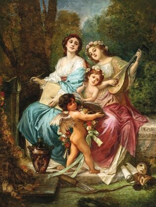 Allegory of the Arts (1884)