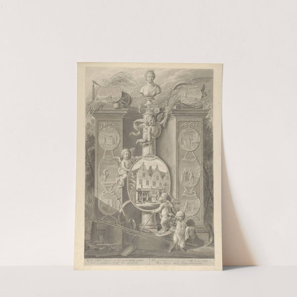 Allegory of the Baker's Trade by Johannes Petrus van Horstok