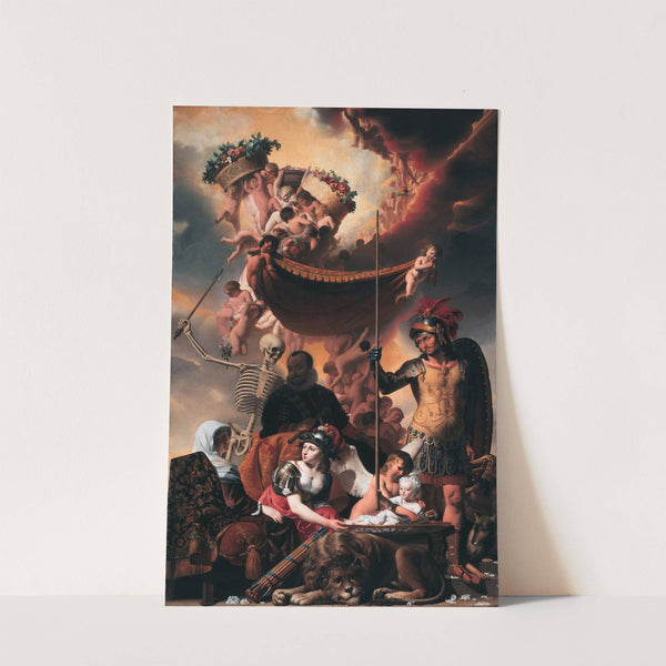 Allegory of the Birth of Frederick Henry of Orange-Nassau (circa 1650) by Caesar Van Everdingen