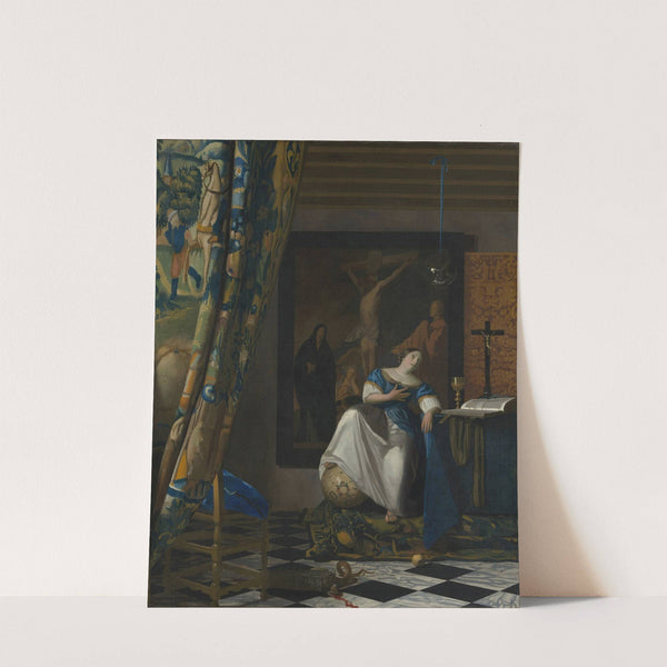 Allegory of the Catholic Faith by Johannes Vermeer