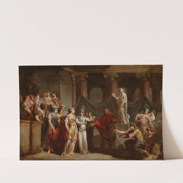 Allegory of the City of Bern ( The Temple of the LIberal Arts, with the city of Bern and the Goddess Minerva) by Jacques Sablet