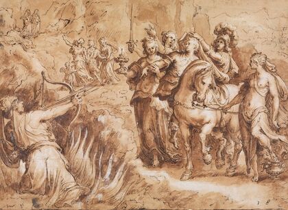 Allegory of the Course of Human Life (Choosing Virtue)