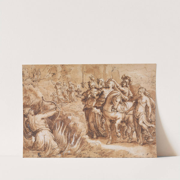 Allegory of the Course of Human Life (Choosing Virtue) by Jan van der Straet