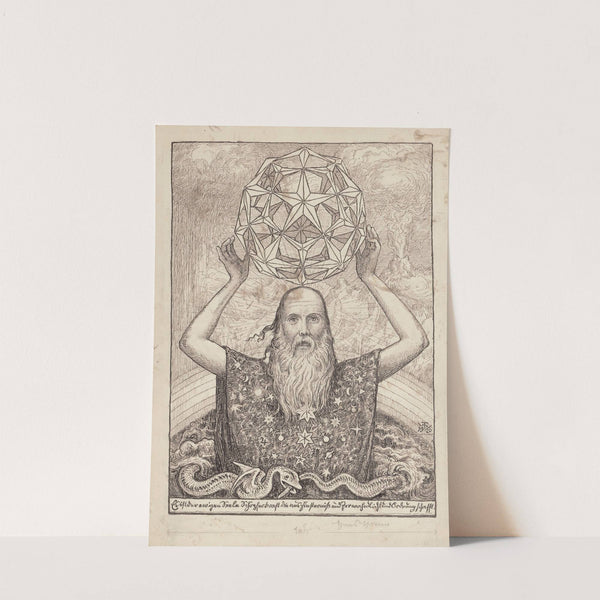 Allegory of the Creation of the World (1920) by Hans Thoma