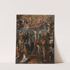 Allegory of the Crucifixion with Jesuit Saints (Alegoría de la crucifixión con santos jesuitas) by Francisco Antonio Vallejo