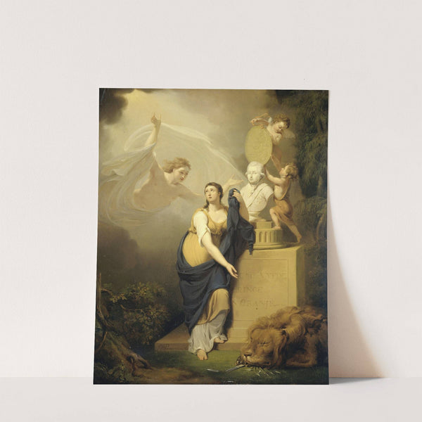 Allegory of the Death of William V, Prince of Orange, 1806 by Jan Willem Pieneman