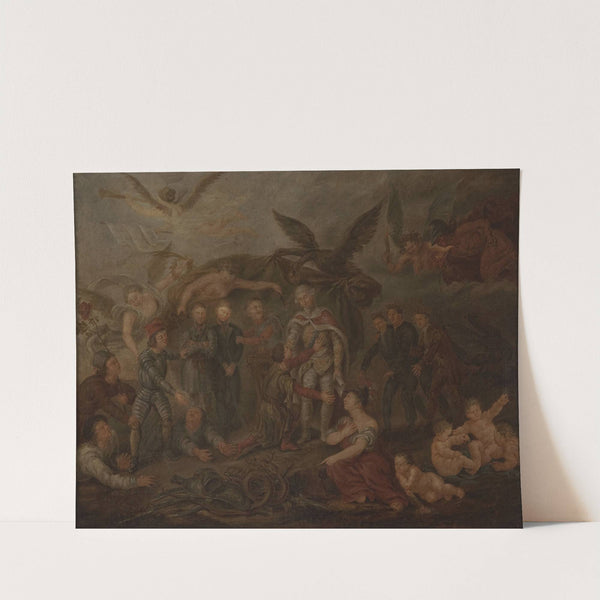 Allegory of the fall of Poland by Anonymous