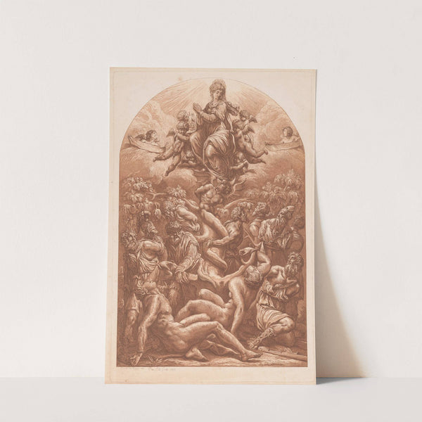 Allegory of the Immaculate Conception (1783) by Pierre Lelu