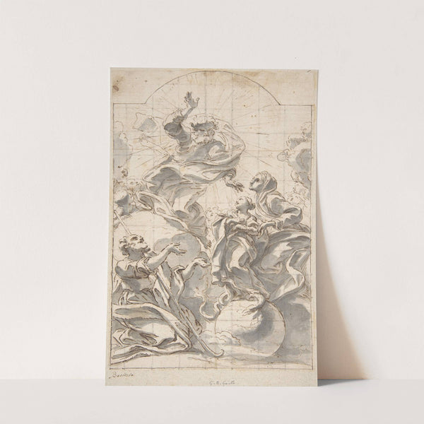 Allegory of the Immaculate Conception by Giovanni Battista Gaulli