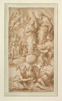 Allegory of the Immaculate Conception with the Fall of Man