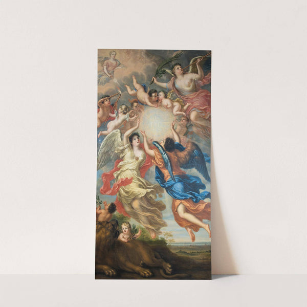 Allegory of the marriage of King Charles XI and Queen Ulrika Eleonora by David Klöcker Ehrenstrahl