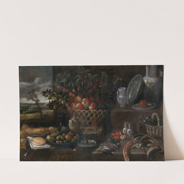 Allegory of the month of August (1630) by Francisco Barrera