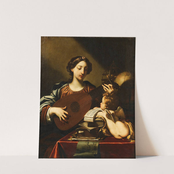 Allegory of the music by Michele Desubleo