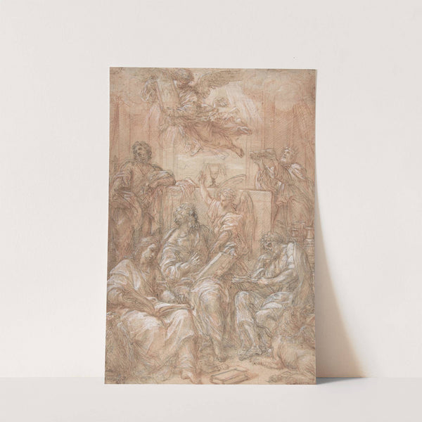 Allegory of the Old and New Dispensations (1700–8) by Carlo Maratti