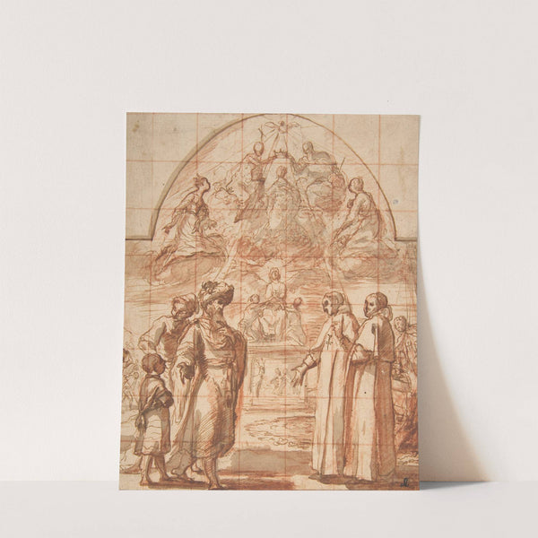 Allegory of the Trinitarian Order by Alessandro Tiarini