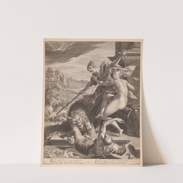 Allegory of the Triumph of Justice and Truth by Georg Andreas Wolfgang