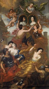 Allegory of the union of King Charles XI and Queen Ulrika Eleonora
