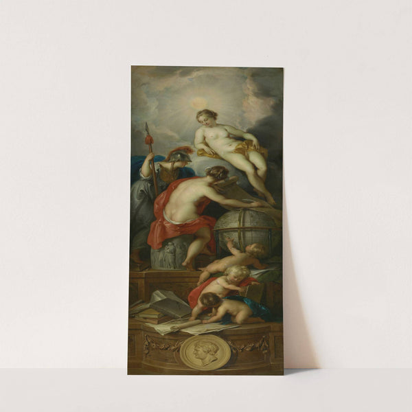 Allegory of the Writing of History by Jacob de Wit