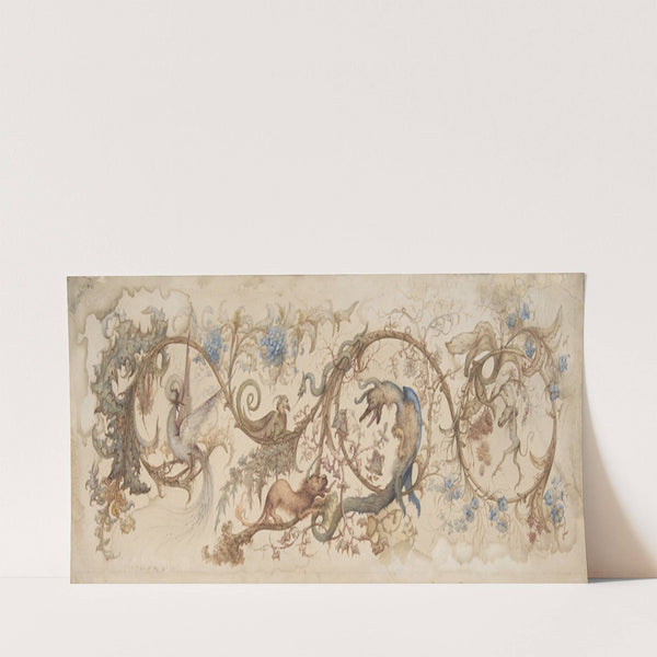 Allegory of Vices (1840–98) by Gustave Moreau