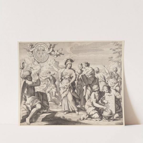Allegory of Virtue by Francois de Poilly