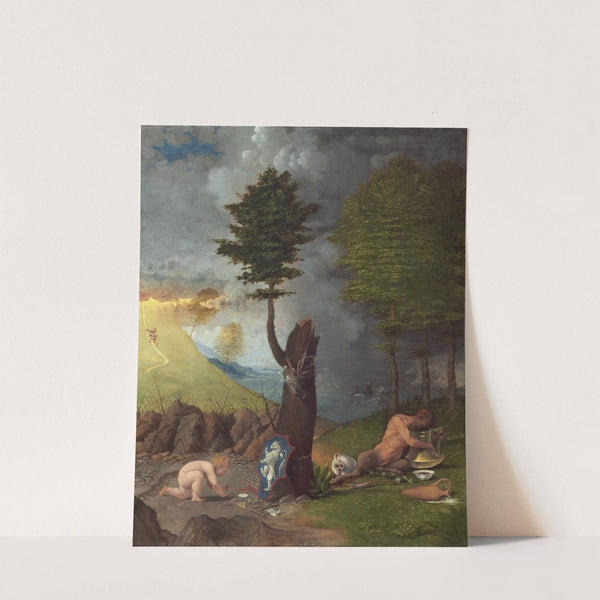 Allegory of Virtue and Vice by Lorenzo Lotto