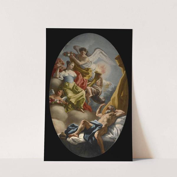 Allegory of Wisdom and Truth by Workshop Of Francesco De Mura