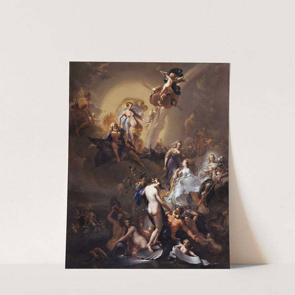 Allegory On The Expansion Of Amsterdam (C.1663) by Nicolaes Pietersz. Berchem