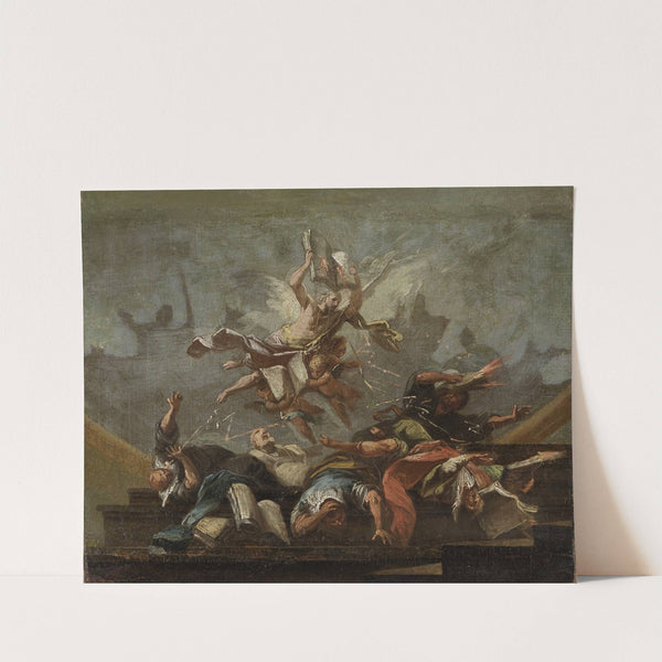 Allegory; Truth Defeating the Heretical Doctrines by Christian Winck