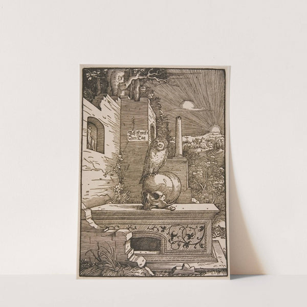 Allegory with an Owl by Hans Wechtlin