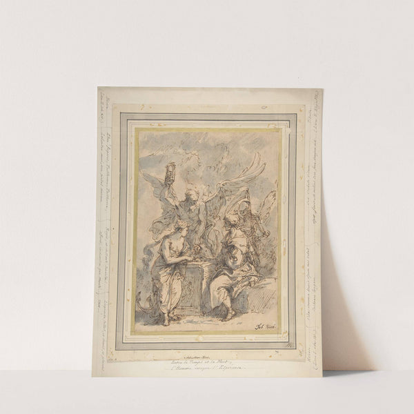 Allegory with Figures of Hope, Time, and Death by Sebastiano Ricci