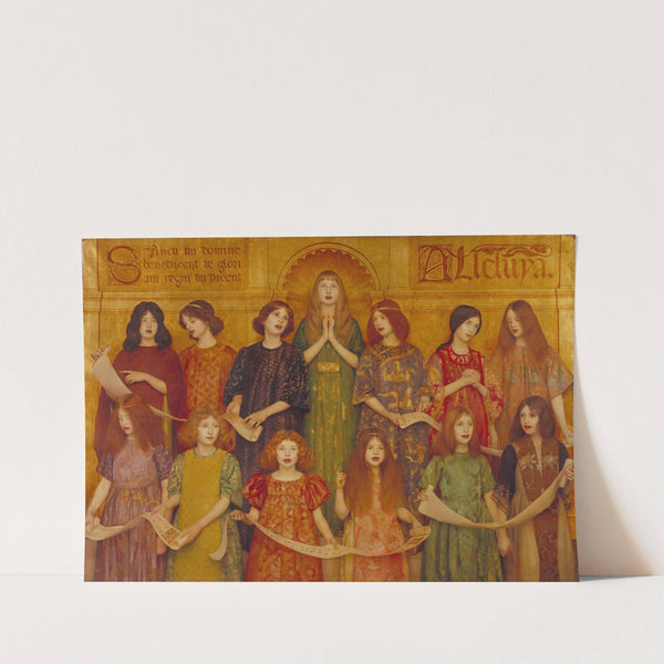 Alleluia by Thomas Cooper Gotch