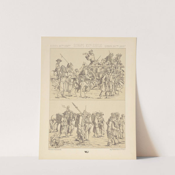 Allemagne – costumes du peuple (1876-1888) by Auguste Racinet