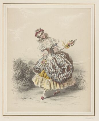 Melle Pauline Leroux. Pas villagèois (1844)