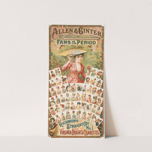 Allen & Ginter, Richmond, Virginia, fans of the period by Schumacher & Ettlinger