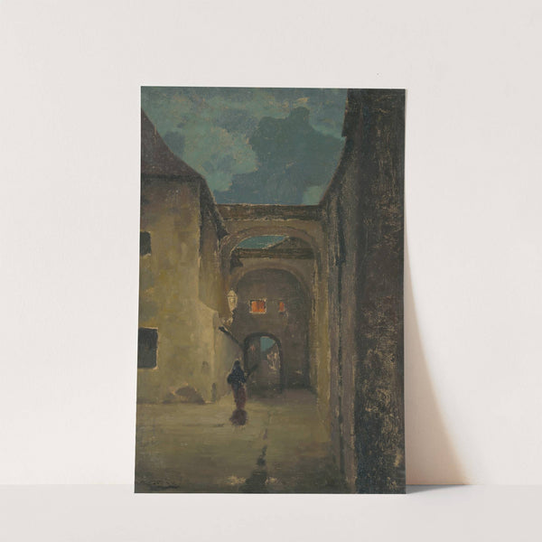 Alley in the Evening (1930) by Ľudovít Čordák