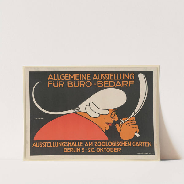 Allgemeine Ausstellung für Bürobedarf (1907) by Julius Klinger