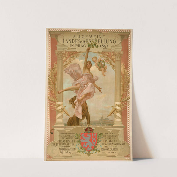 Allgemeine Landes-Ausstellung in Prag 1891 (1890) by Vojtěch Hynais