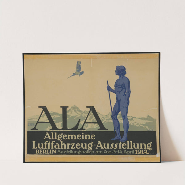Allgemeine Luftfahrzeug-Ausstellung (1912) by Julius Klinger