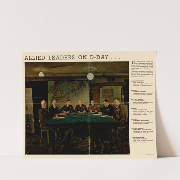 Allied Leaders on D-Day by Anonymous