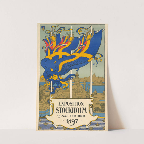 Allmänna Konst- och Industrie Utställningen Stockholm 1897 (1897) by Richard Bergh